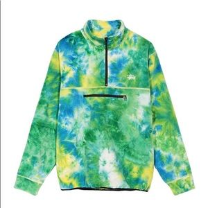 Stussy tie dye zip up